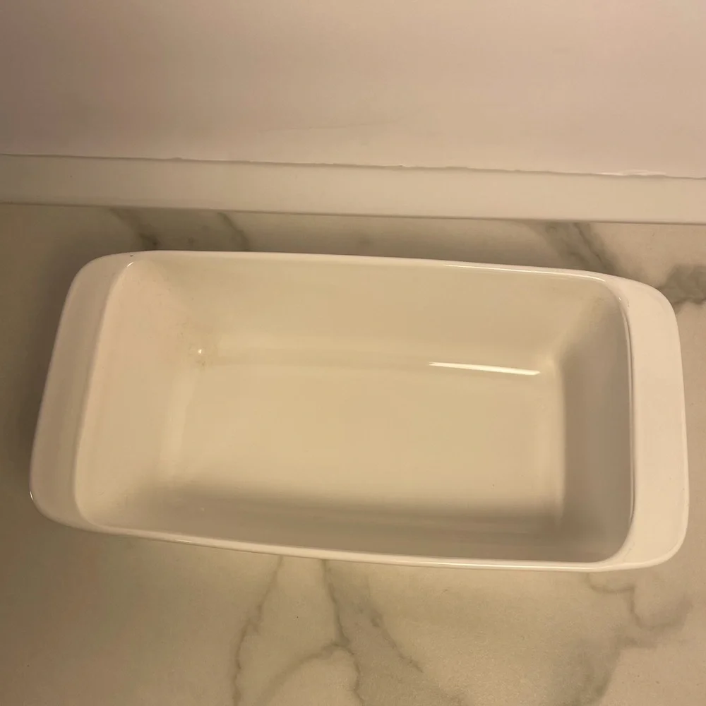 VTG Corning Ware Blue Cornflower 2QT Loaf Bread Pan Baking P-315-B USA 9x5x3 - Picture 4 of 10
